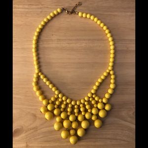 Yellow Chunky Necklace